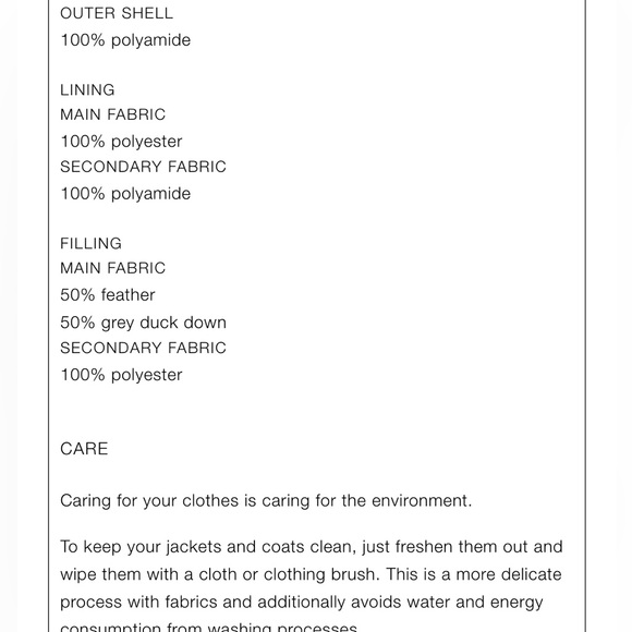 Zara 50% down long coat - Picture 5 of 5